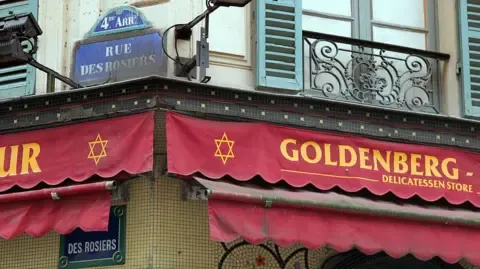 Accused in four decades old assault on Israeli restaurant in the French capital detained in West Bank